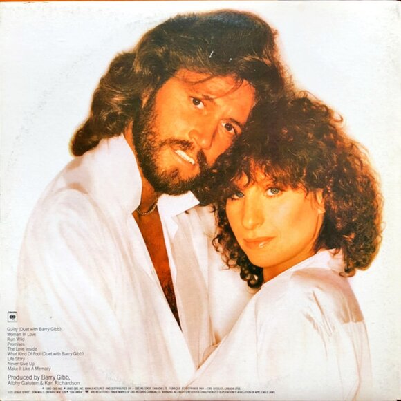 Barbra Streisand – Guilty Vinyl - Picture 2 of 3